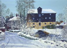 Snow scenes and watermills